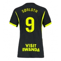 Koszulka piłkarska Atletico Madrid Alexander Sorloth #9 Strój wyjazdowy dla kobiety 2026-27 tanio Krótki Rękaw